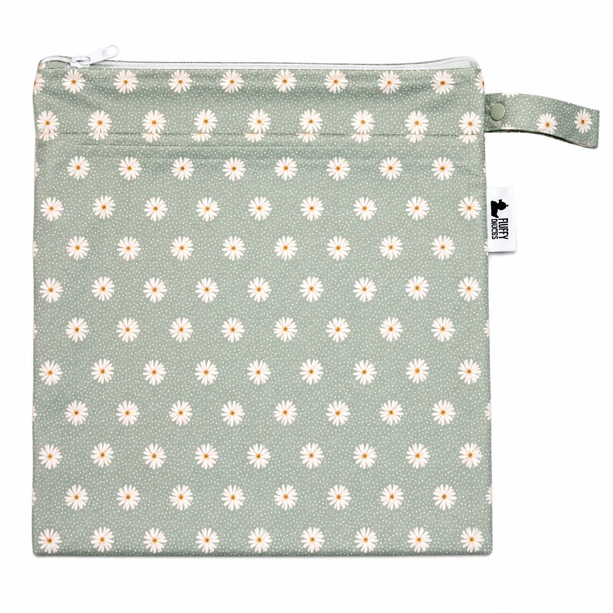 Petal Pop XL Wet Bag with double pockets and zip closure