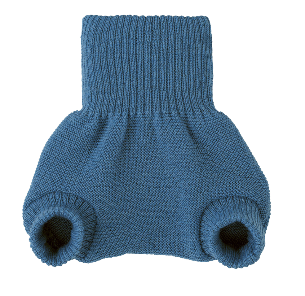 Disana Wool Covers in Dove Blue made from organic Merino wool