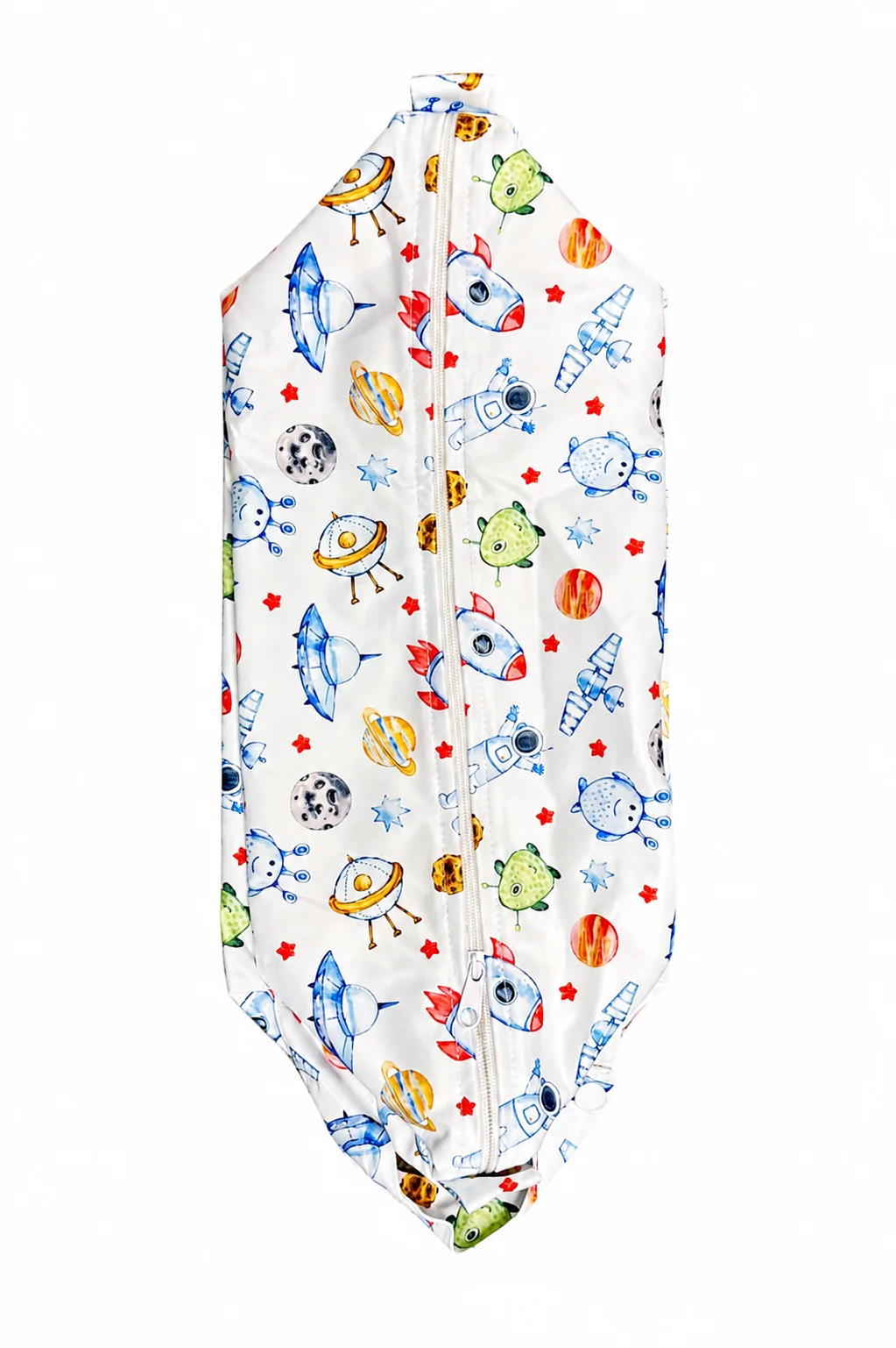 Outer Space Nappy Pod from Fluffy Ducks in vibrant design
