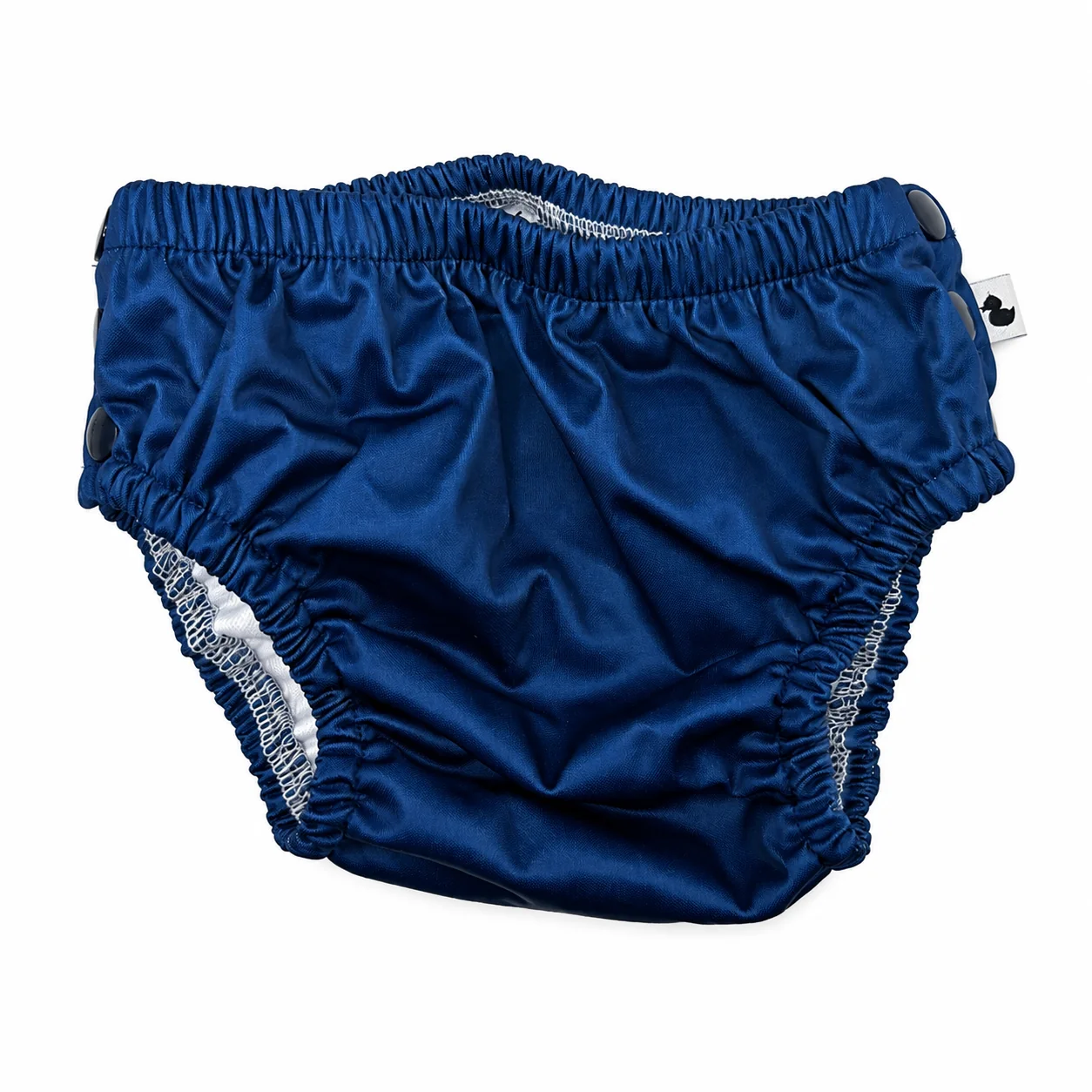 Sea Blue Swim Nappy by Fluffy Ducks, designed for comfort and containment