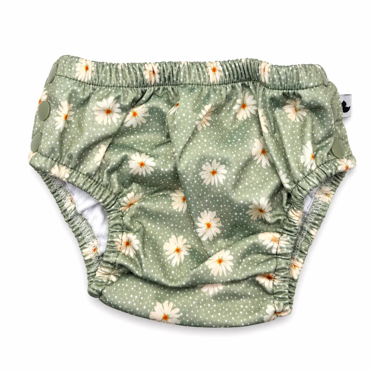 Petal Pop Swim Nappy featuring a vibrant floral design