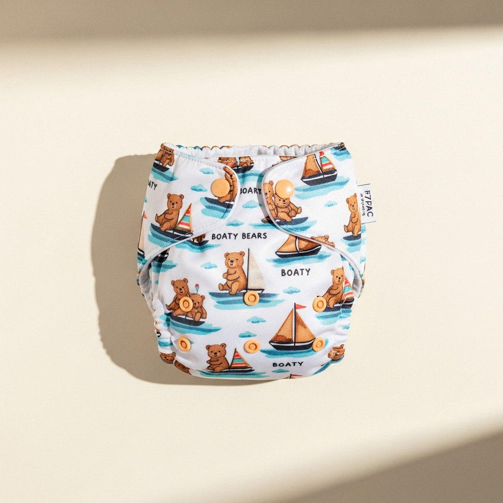 Boaty Bears print